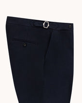 Flat Front Trouser Cotton Drill