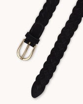 Woven Belt Suede
