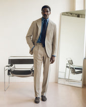 Single Pleat Trouser Tropical Wool