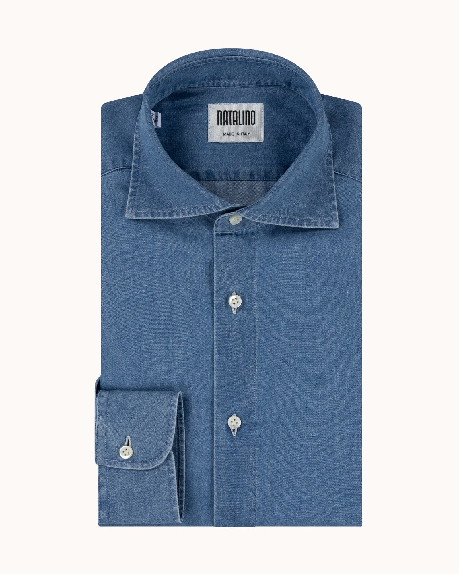 Spread Collar Shirt Wash