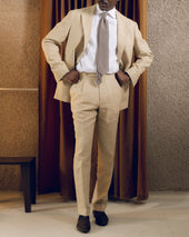 Single Pleat Trouser Linen