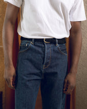 Woven Belt Suede