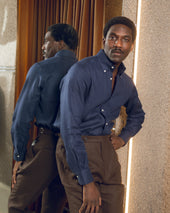 Button Down Collar Shirt Linen