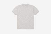 Knit T-Shirt ~ Natural Marled Yarn
