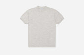 Knit T Shirt Natural Marled Yarn 3sixteen