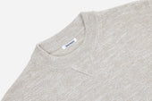 Knit T Shirt Natural Marled Yarn 3sixteen
