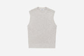 Sweater Vest Natural Marled Yarn 3sixteen
