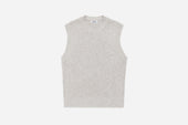 Sweater Vest Natural Marled Yarn 3sixteen