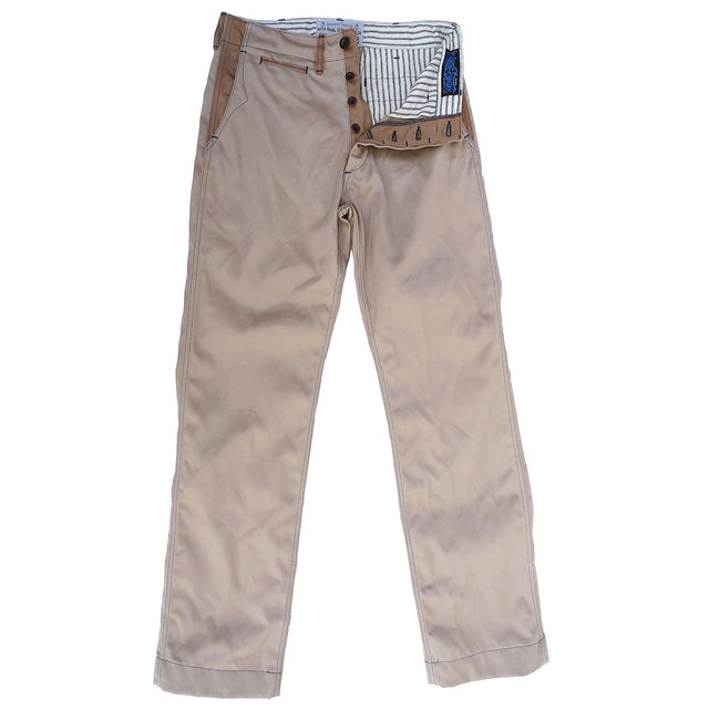 Naval Chinos Type No. 266ac - Khaki - Warehouse - Last One - Size 28