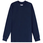 Monday Long Sleeve Tee Navy - Unisex