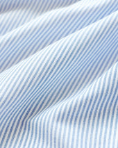 Oxford Stripe Shirt Royal - Unisex