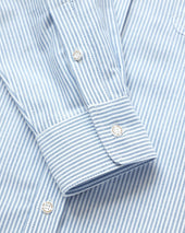 Oxford Stripe Shirt Royal - Unisex