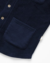 Reverse Fleece Overshirt Unisex