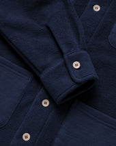 Reverse Fleece Overshirt Unisex