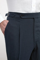 Linen Shorts Made In Italy