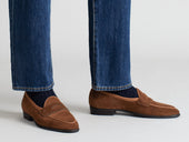 Cotton Socks in Navy
