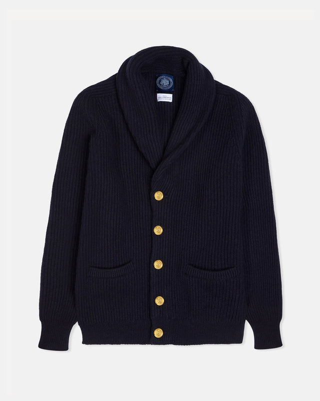 Made In Scotland Lambswool Blazer Cardigan