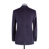 Single Breasted Notch Lapel Jacket In Corduroy
