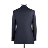 Single Breasted Classic Notch Suit In Hopsack