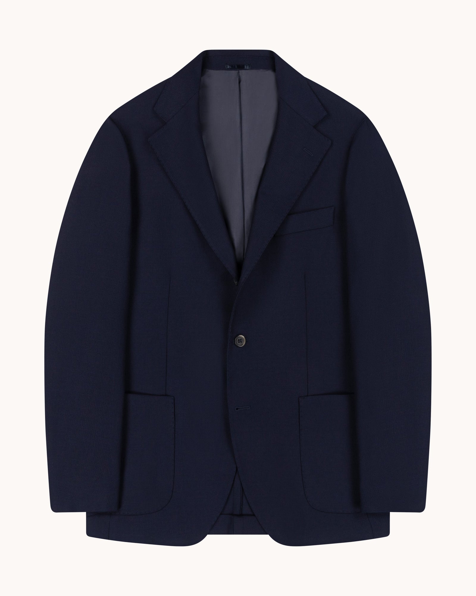 Sport Jacket Mock Leno Wool Hopsack