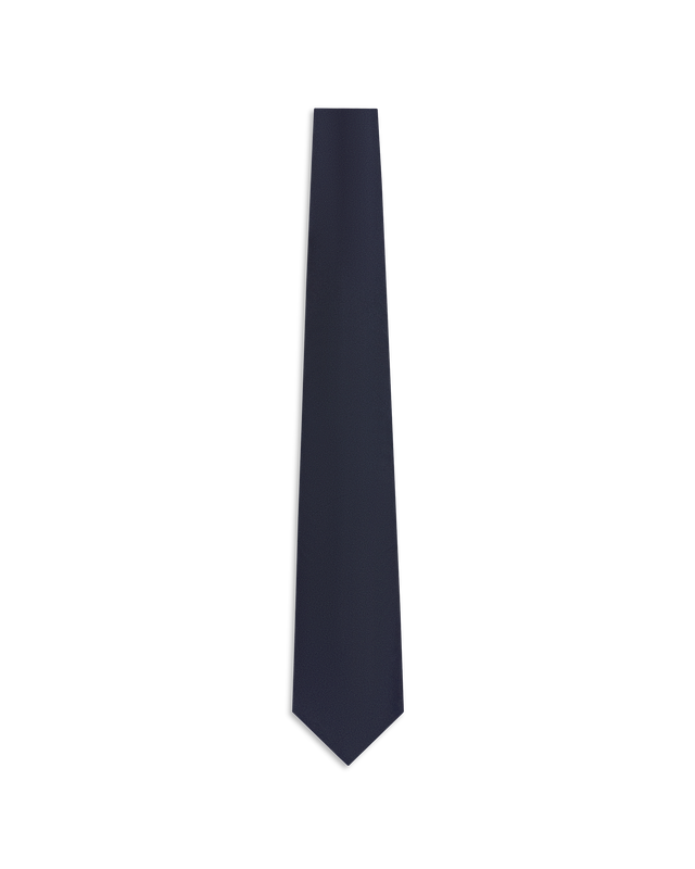 Navy Silk Tie