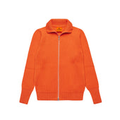 Navy Full-Zip Orange