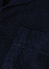 Needlecord Fairfax Blazer in Dark Navy