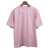T-shirt in dusty lilac high gauge cotton
