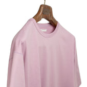 T Shirt In Dusty Lilac High Gauge Cotton