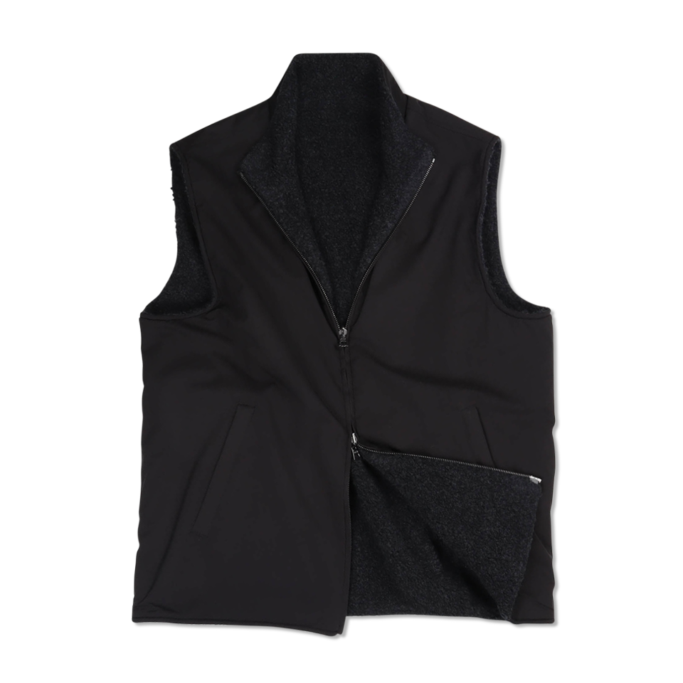 Technical Zip Gilet In