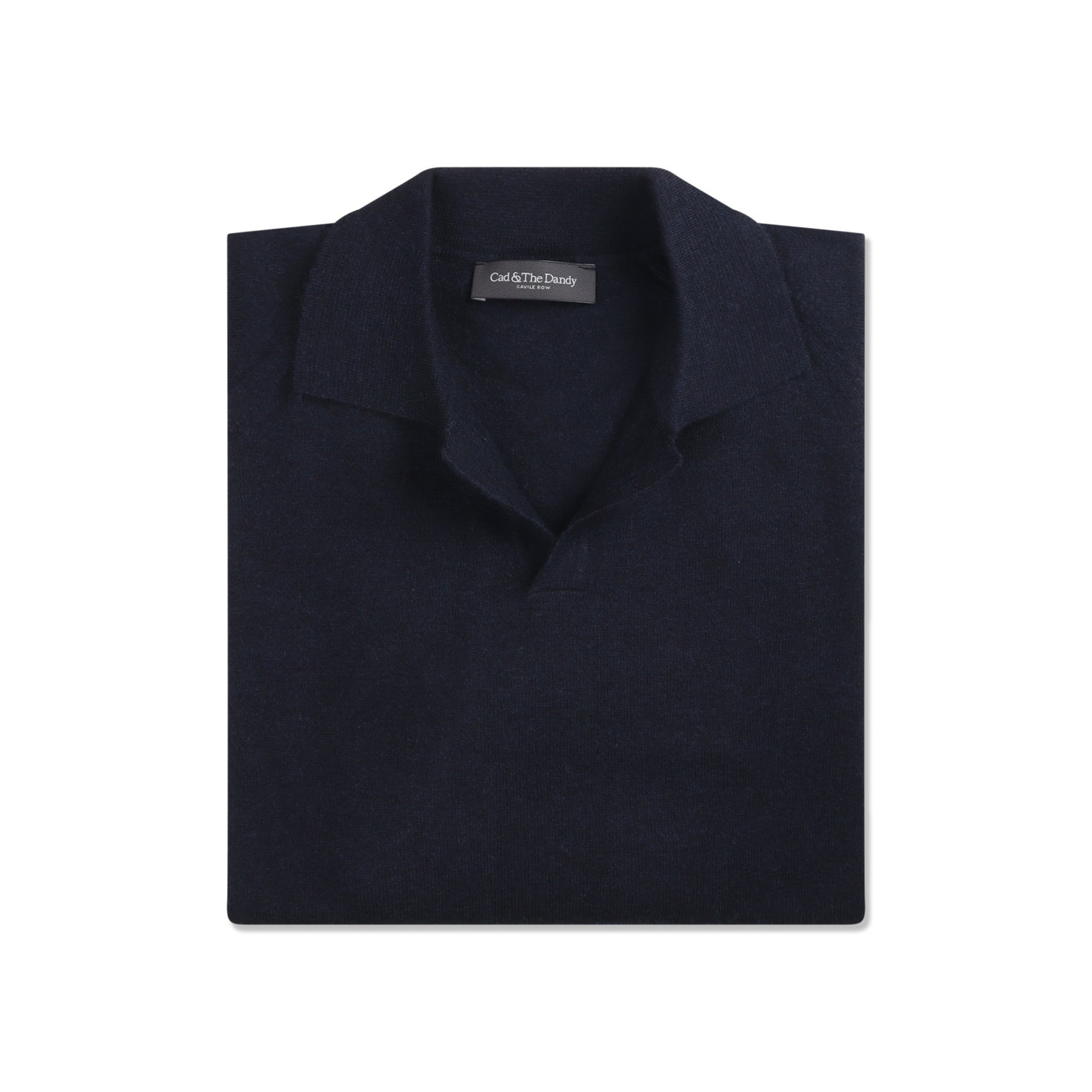 Polo Neck Jumper In Midnight