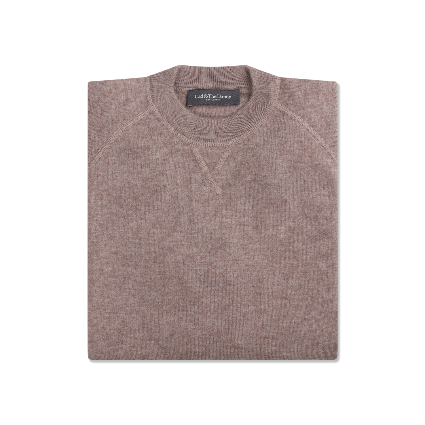 Crewneck Sportsman Jumper In Mink