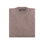 Crewneck Sportsman Jumper in Mink
