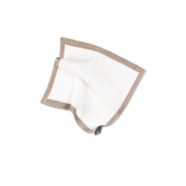 Knitted Pocket Square In Silk