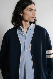 Youri cardigan Collège - Marine