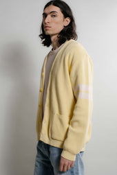 Youri Cardigan Coll Ge Citron