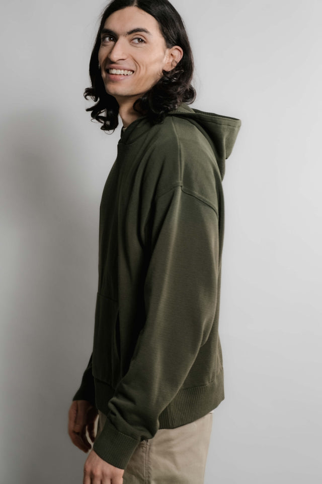 Pull Sevan Capuche - Kaki