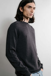 Pull Aris Col Rond - Anthracite