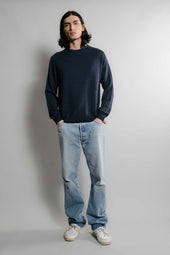 Pull Aris Col Rond Marine