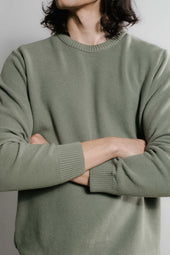 Agop Col Rond Vert Militaire