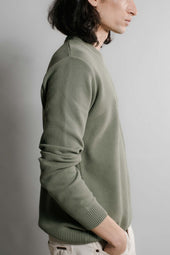 Agop Col Rond Vert Militaire