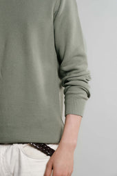 Agop Col Rond Vert Militaire