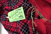 Nixon Shirt - Red Printed Plaid Corduroy