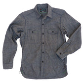 Nixon Shirt - Black Chambray - Warehouse