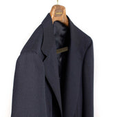 X Sartoria Carrara Unlined Jacket In Nailhead Lovat Bard 3 Ply Wool