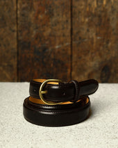 Nonpareil Cordovan Belt in Dark Brown
