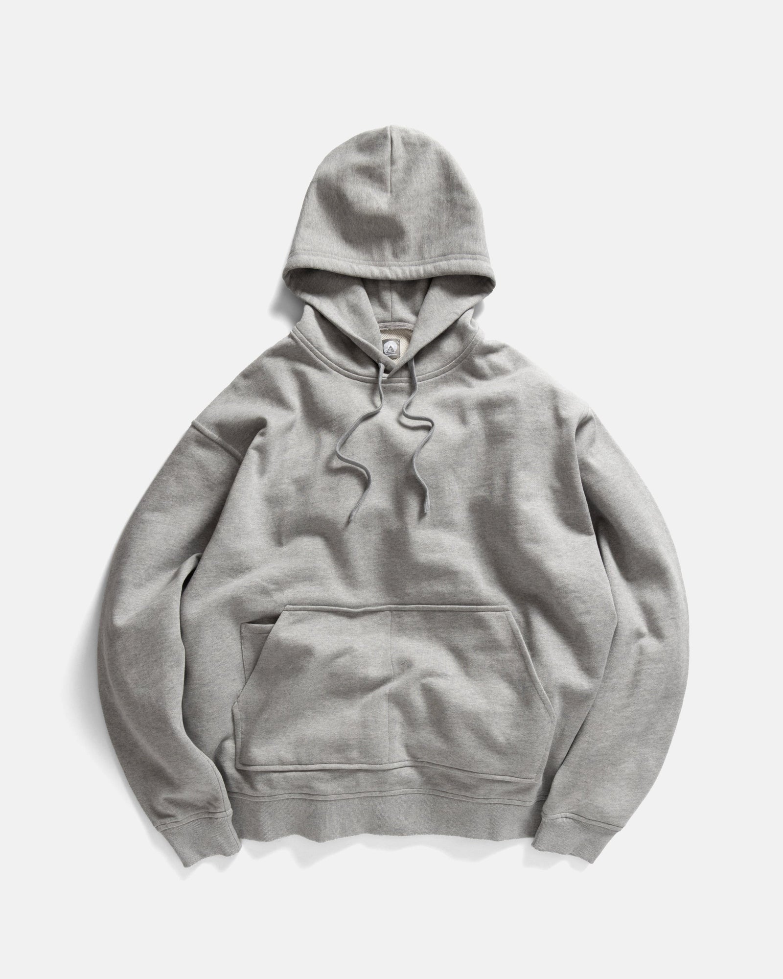 Novis Hooded Sweatshirt Practice Heather 19oz All Cotton Loopback Terry Fleece