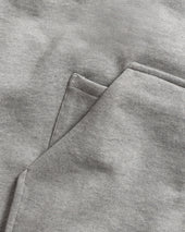NOVIS HOODED SWEATSHIRT - PRACTICE HEATHER 19oz. ALL COTTON LOOPBACK TERRY FLEECE