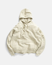 NOVIS HOODED SWEATSHIRT - BARELY LICHEN 19oz. ALL COTTON LOOPBACK TERRY FLEECE