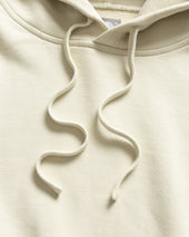 NOVIS HOODED SWEATSHIRT - BARELY LICHEN 19oz. ALL COTTON LOOPBACK TERRY FLEECE